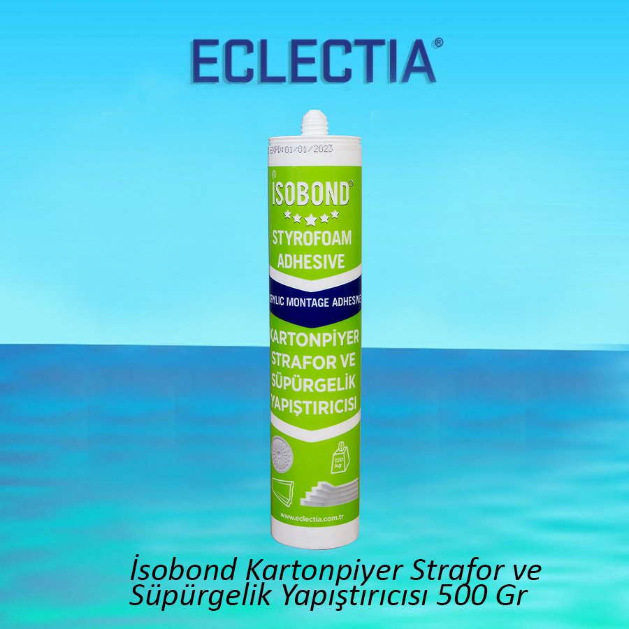 İsobond Kartonpiyer Strafor Ve Süpürgelik Yapıştırıcısı 500 Gr