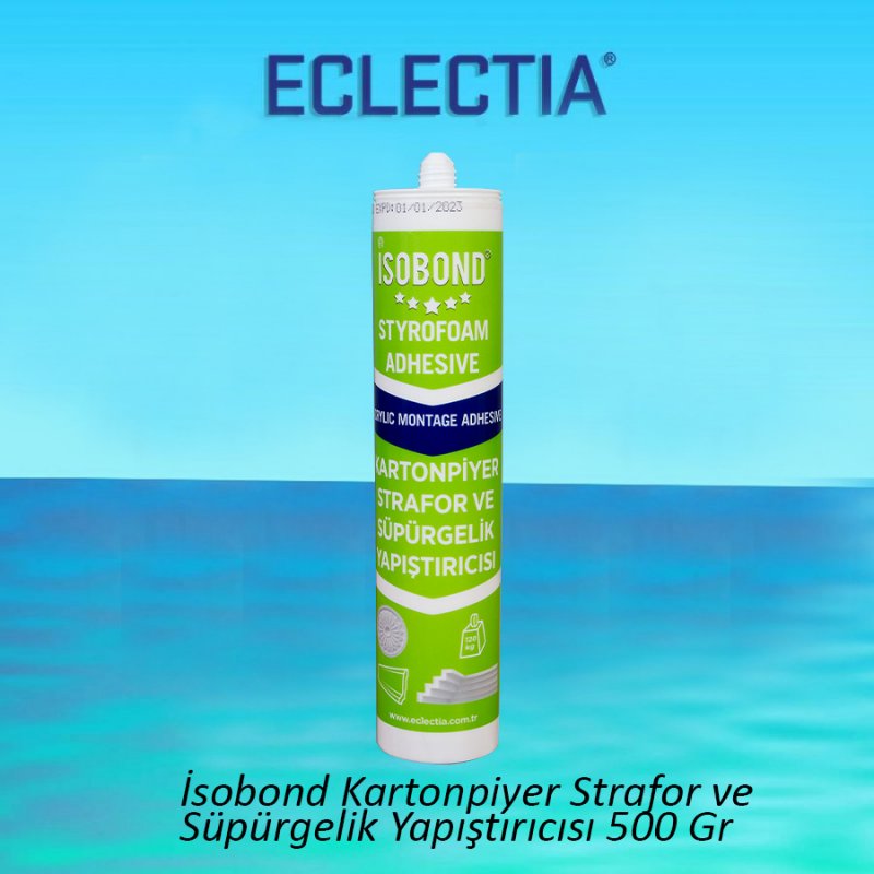 İsobond Kartonpiyer Strafor Ve Süpürgelik Yapıştırıcısı 500 Gr
