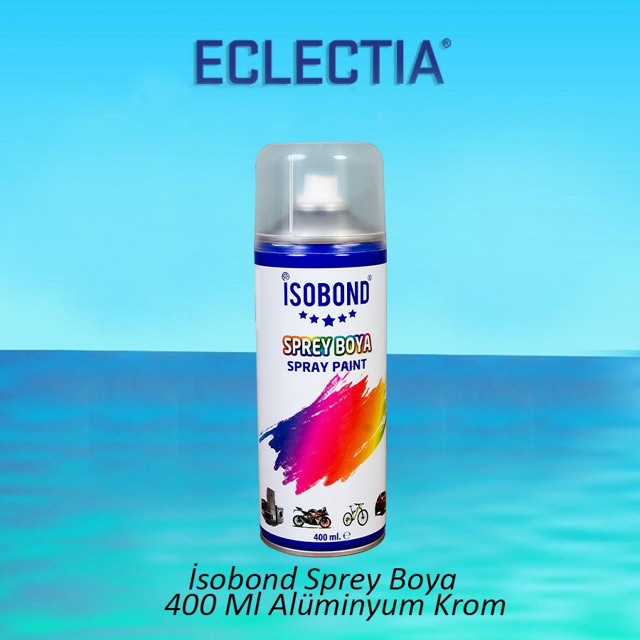 İSOBOND SPREY BOYA 400 ML ALÜMİNYUM KROM