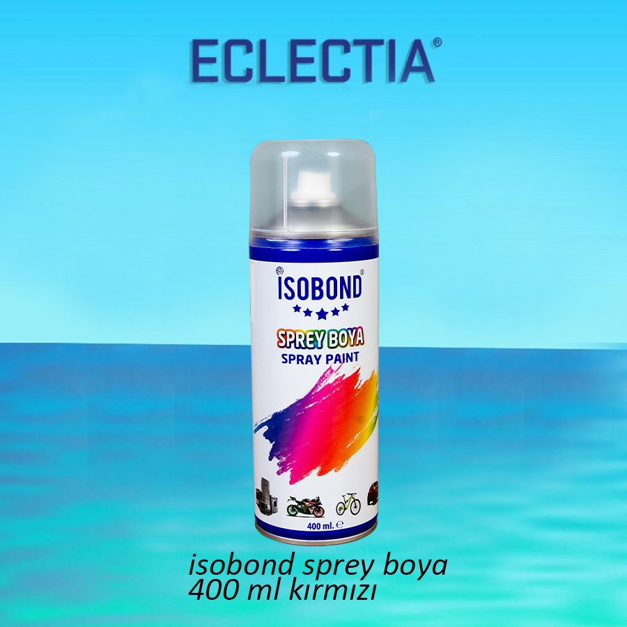 İSOBOND SPREY BOYA 400 ML KIRMIZI