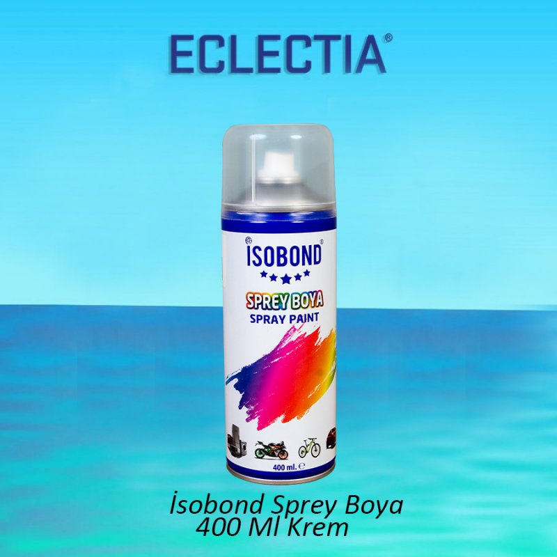 İSOBOND SPREY BOYA 400 ML KREM